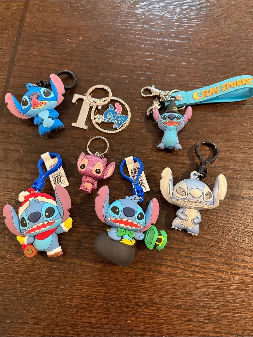 Disney Stitch Keychain Bundle